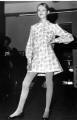 twiggy models mini dress by Mary Quant