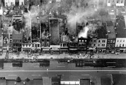 Washington DC riots following assassination of Martin Luther King